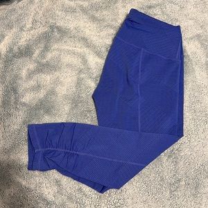 Prana workout leggings size Medium blue